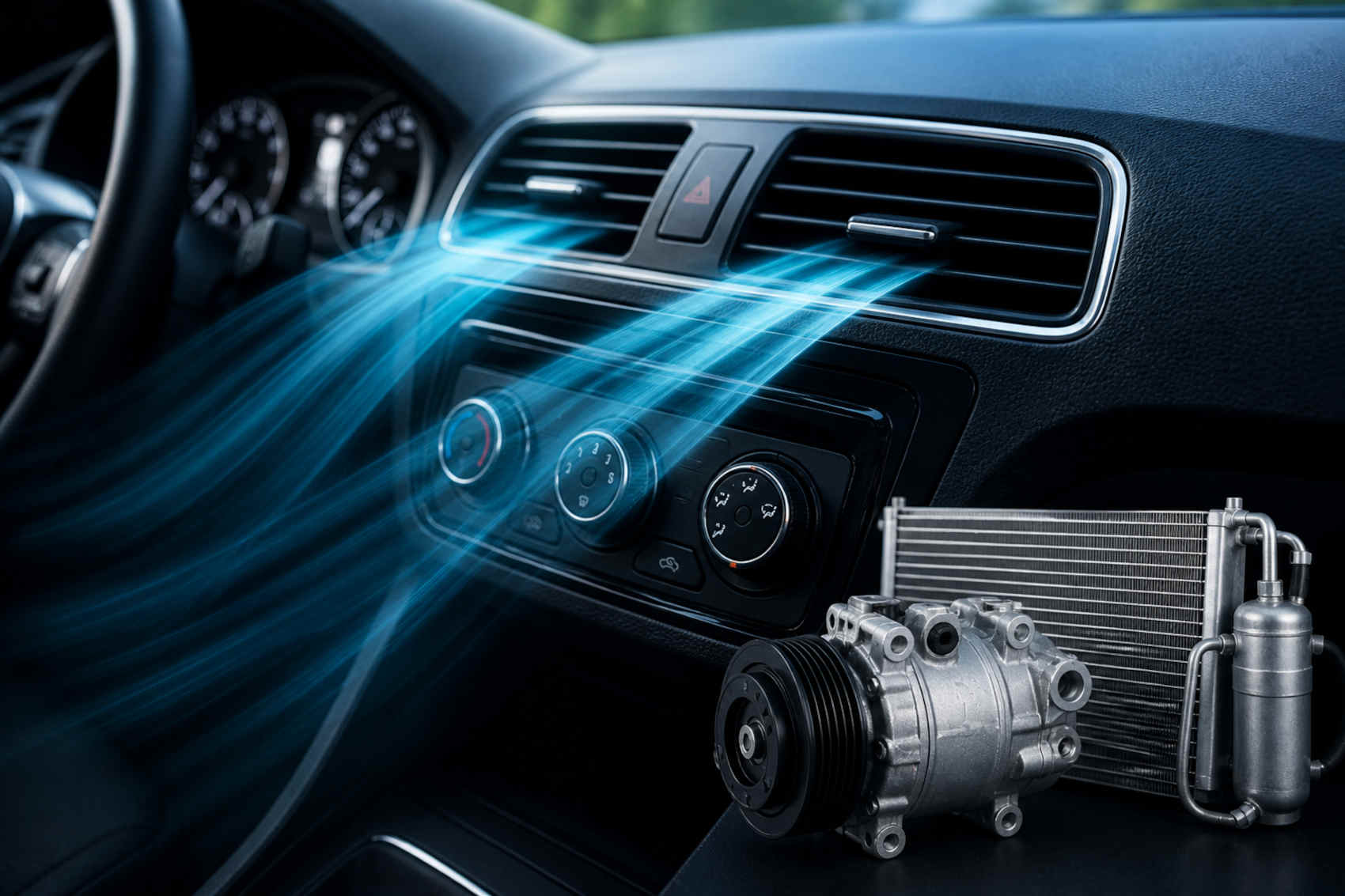 réparation air climatisé auto